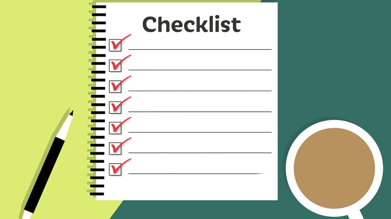 checklist, business, workplace